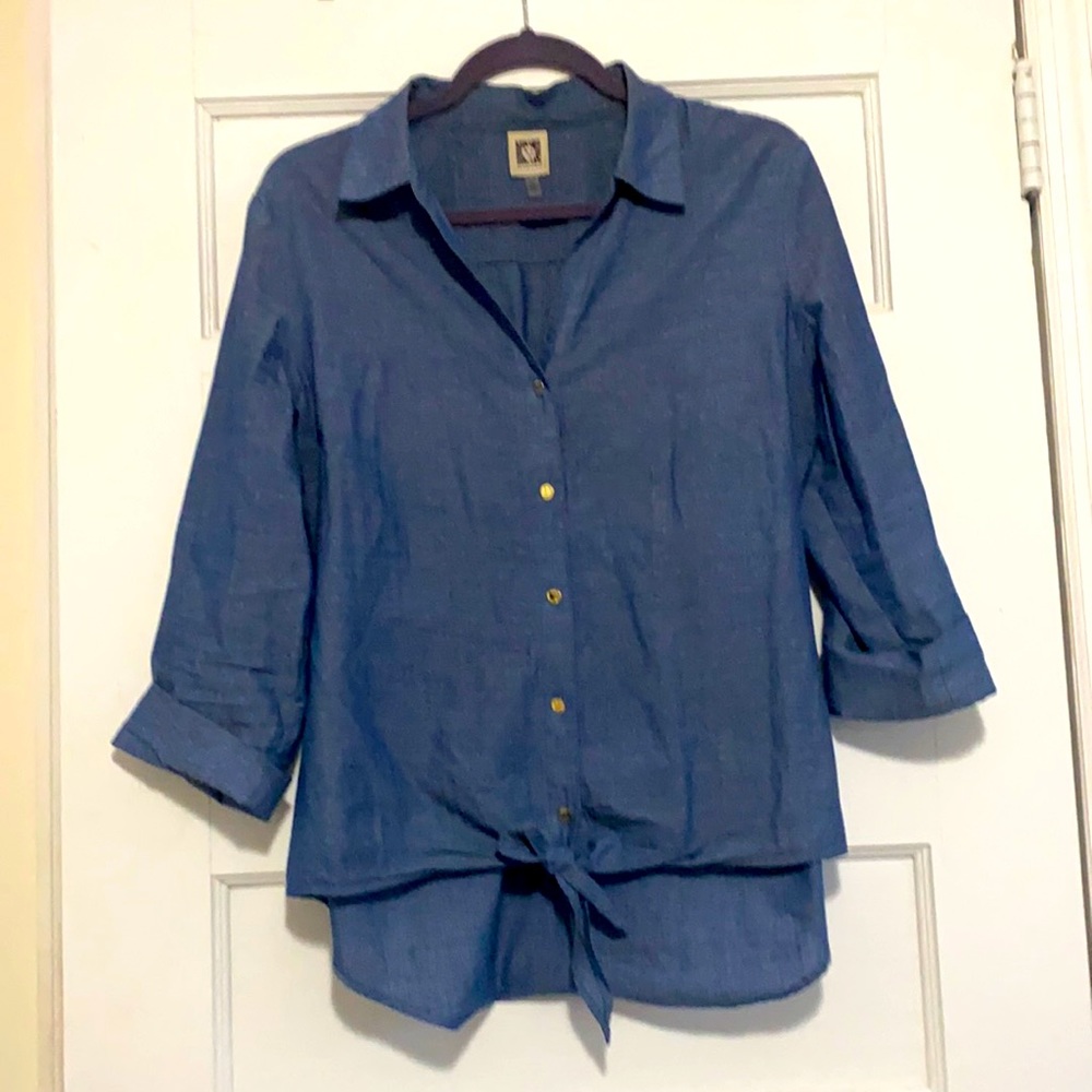 Anne Klein Chambray Shirt